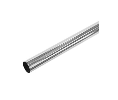 1-1/16" Chrome Round Closet Rod 12ft