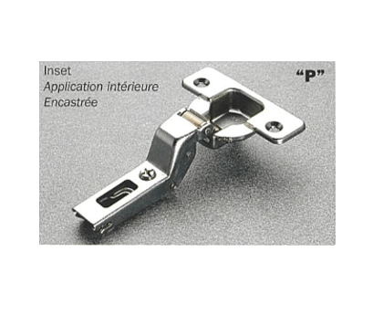 Salice - 110° Knock-in Inset Self-Close Hinge