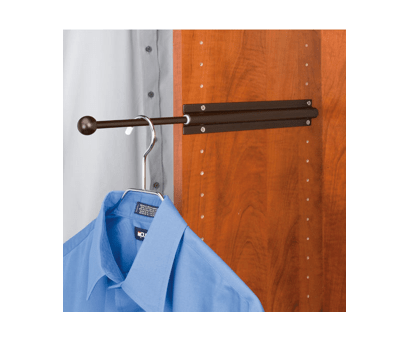 Rev-A-Shelf - 12" Oil-Rubbed Bronze Standard Valet Rod