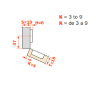 24° Hinges