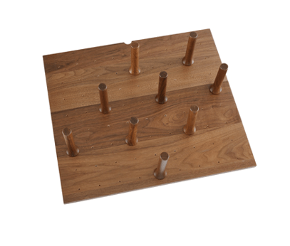 Rev-A-Shelf - 24" Walnut Cut-To-Size Insert Peg System for Drawers