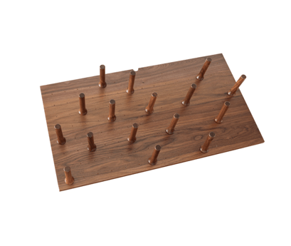 Rev-A-Shelf - 39" Walnut Cut-To-Size Insert Peg System for Drawers