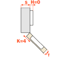 45° Hinges Option 2