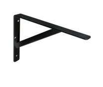 BLACK SHELVING BRACKETS