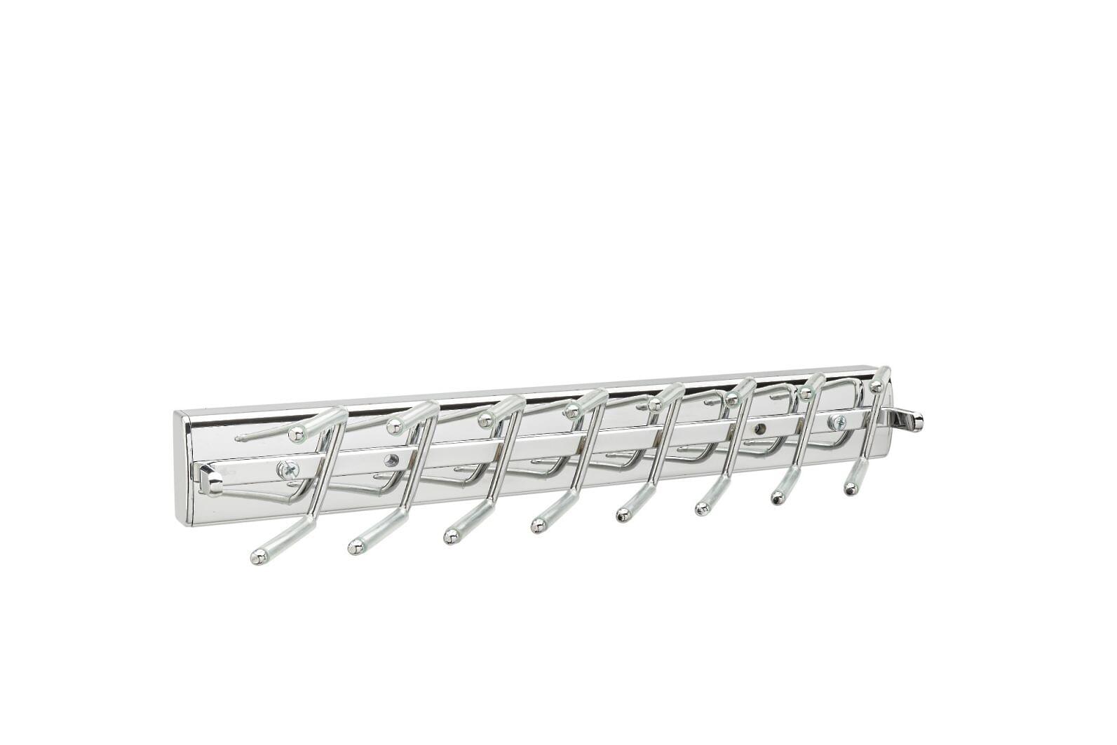 Rev-A-Shelf - Deluxe Pop-out Tie Rack - Chrome