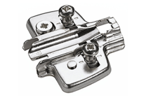 Hettich Cross Mounting Plates - Premounted Euro Screw