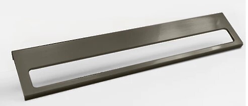 Horizon Edge Pull - 480mm Brushed Black Stainless Steel