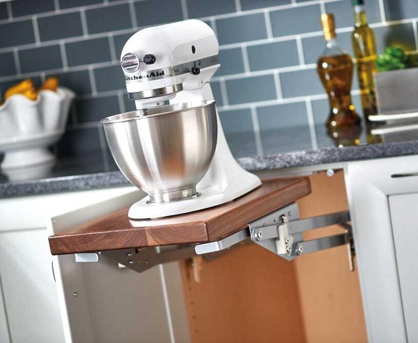 Rev-A-Shelf - Mixer/Appliance Lift Soft-Close Mechanism without Shelf