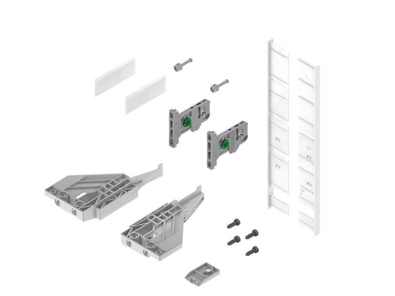 Grass - Vionaro Accessory Set for Inset Front Panel - 185mm Snow White