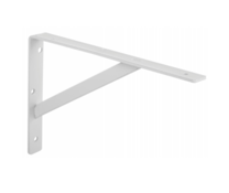 WHITE SHELVING BRACKETS